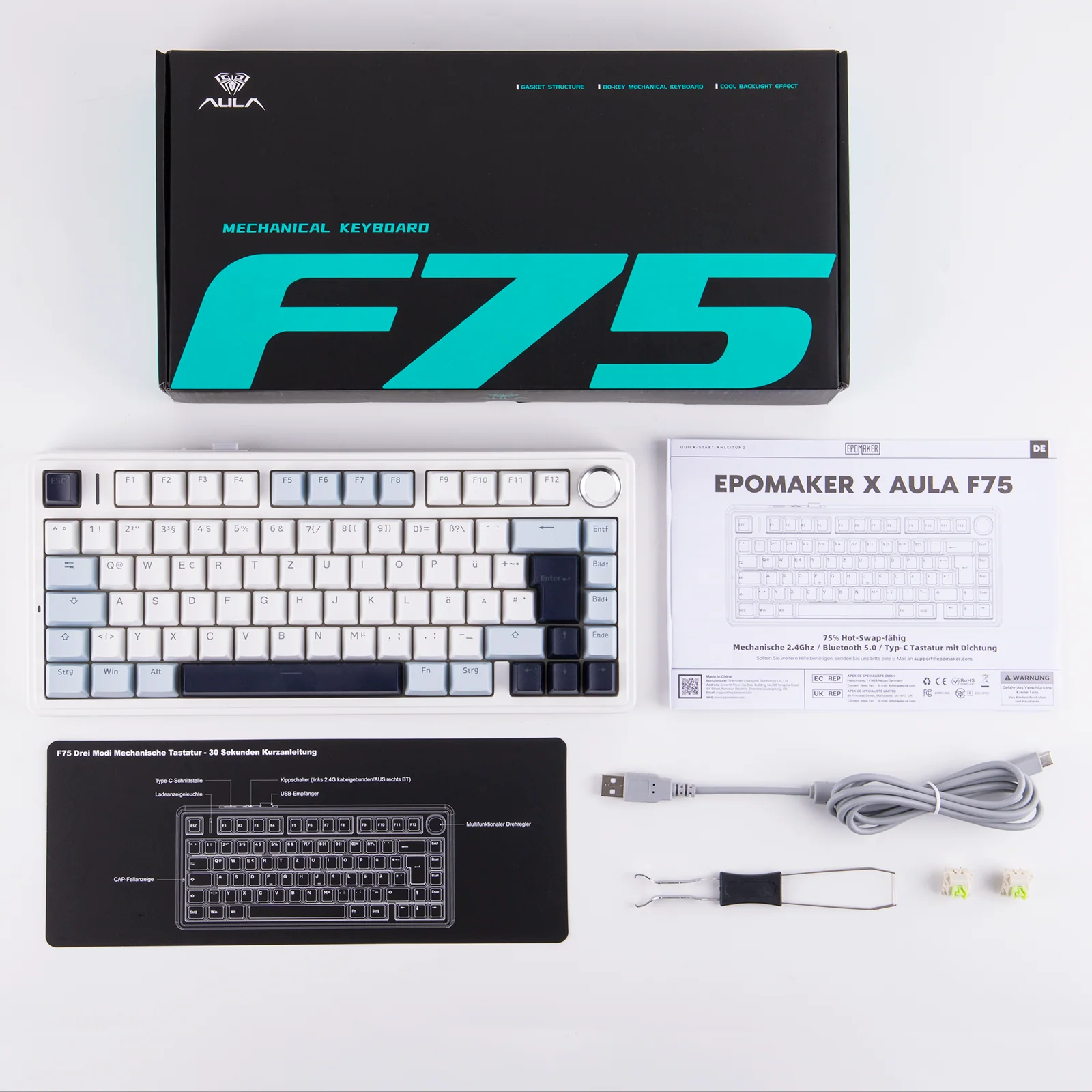 EPOMAKER x AULA F75 - Image 126