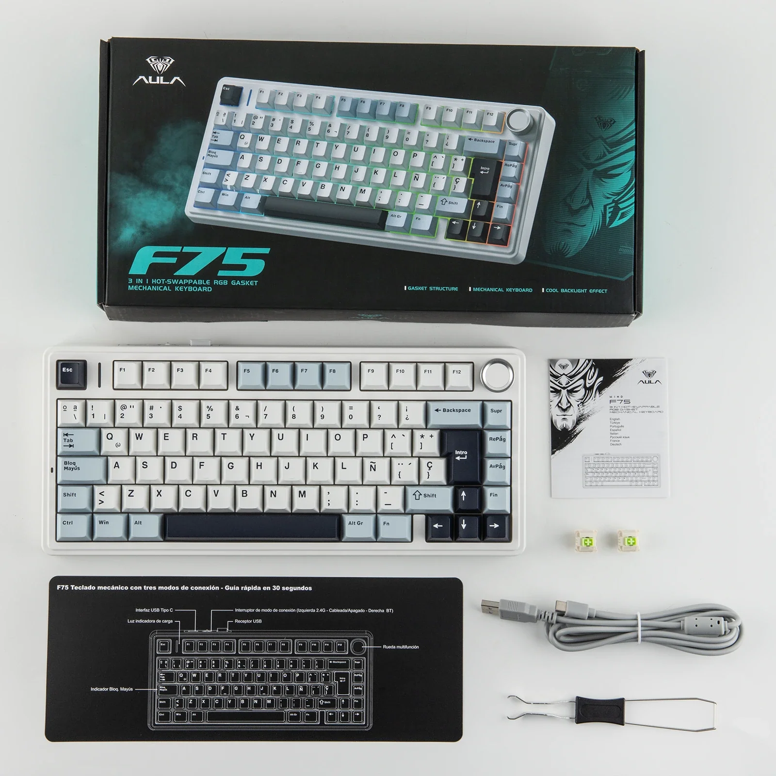 EPOMAKER x AULA F75 - Image 150