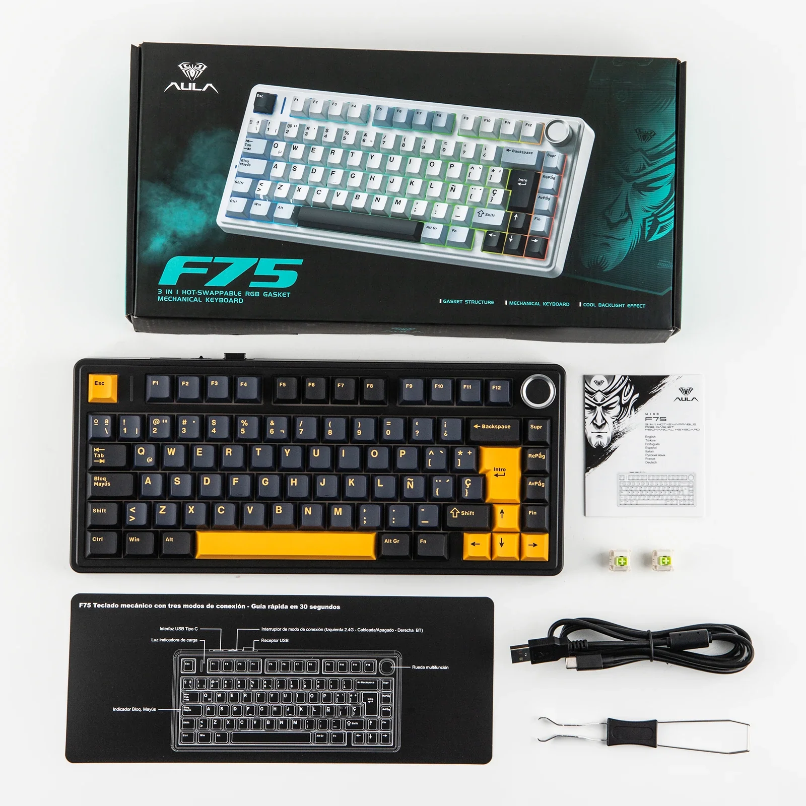 EPOMAKER x AULA F75 - Image 163