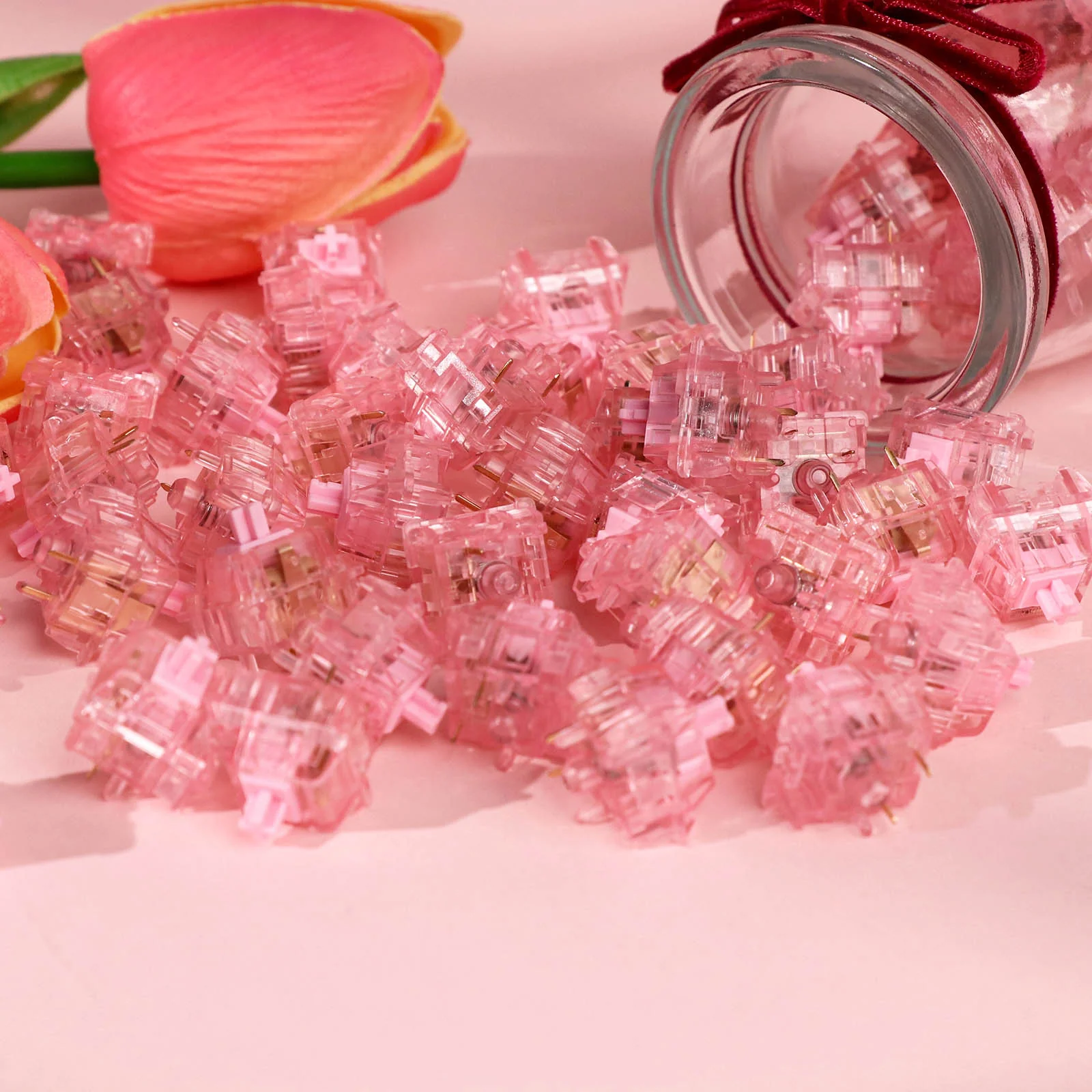 EPOMAKER Dawn Pink Switch Set - Image 10