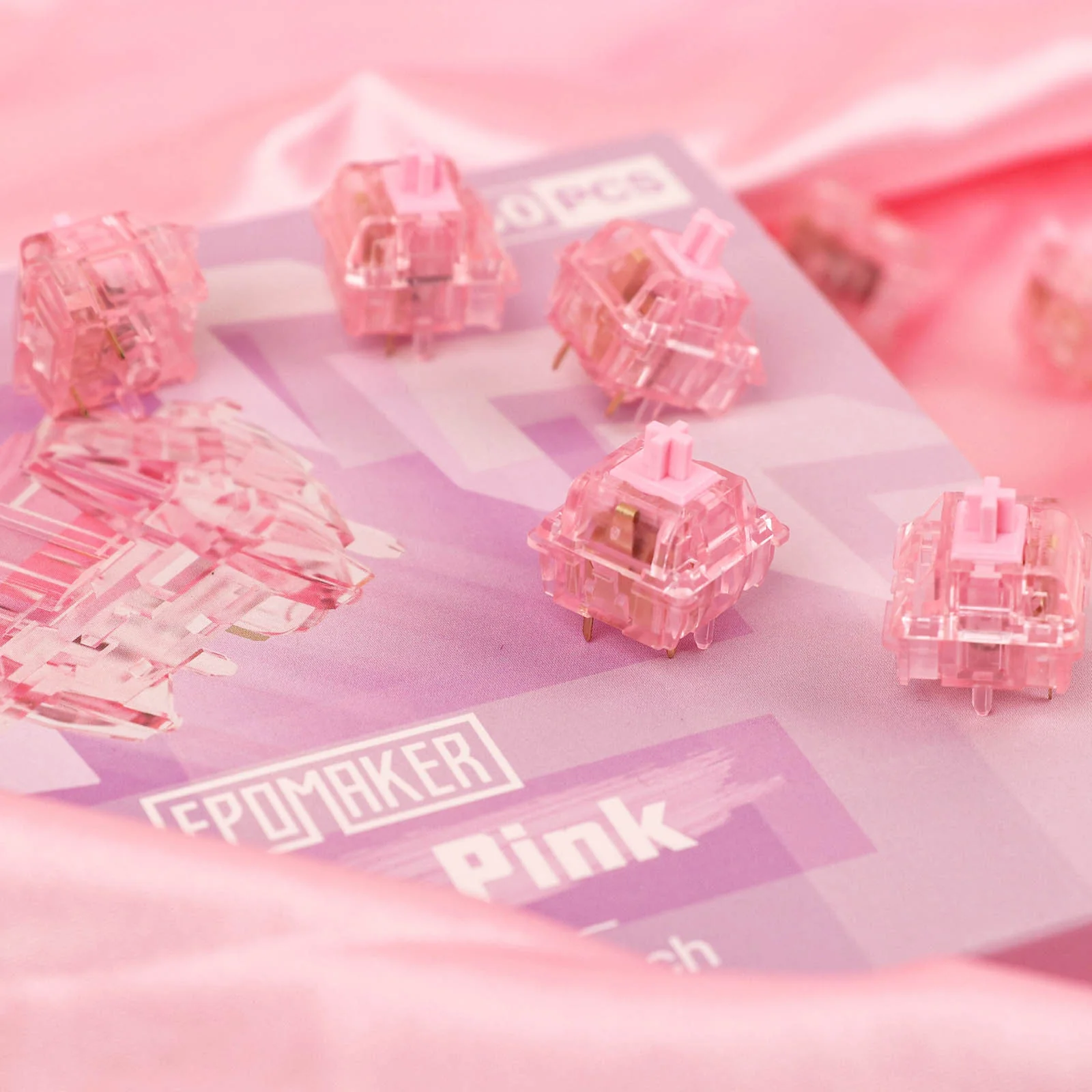 EPOMAKER Dawn Pink Switch Set - Image 13