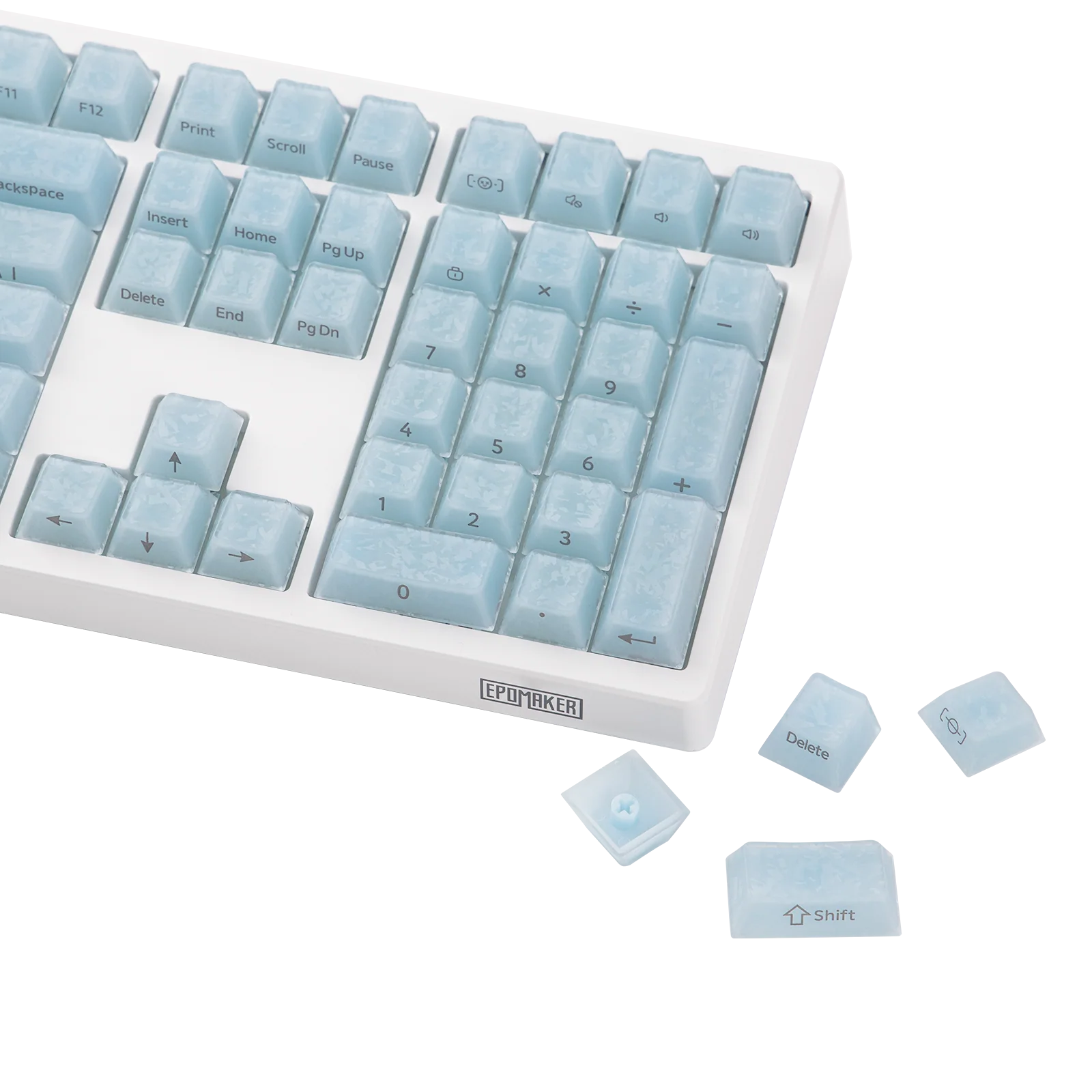 EPOMAKER Frost Jelly Keycap Set - Image 45