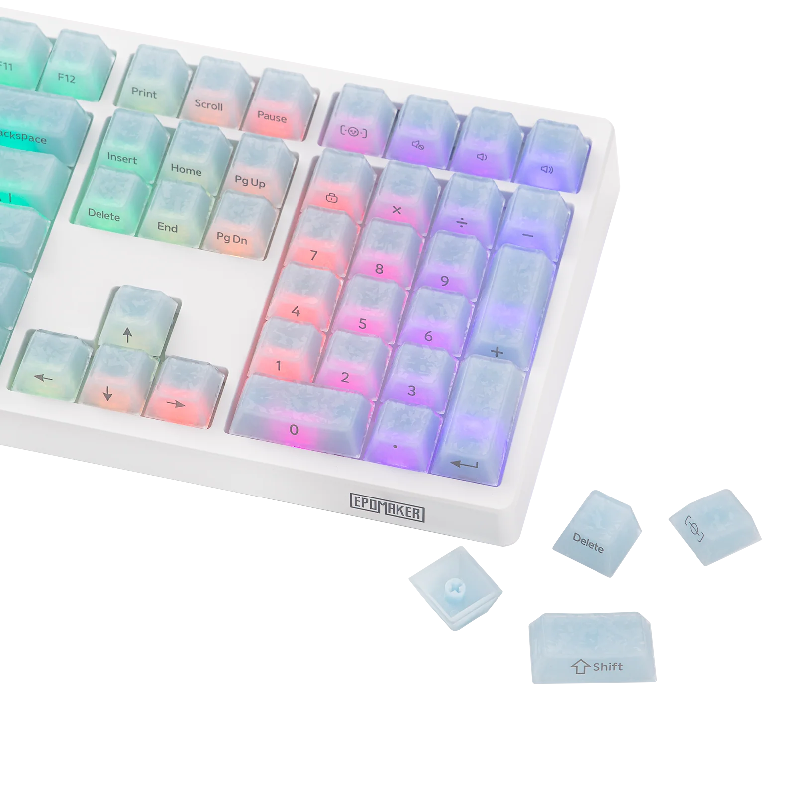 EPOMAKER Frost Jelly Keycap Set - Image 49