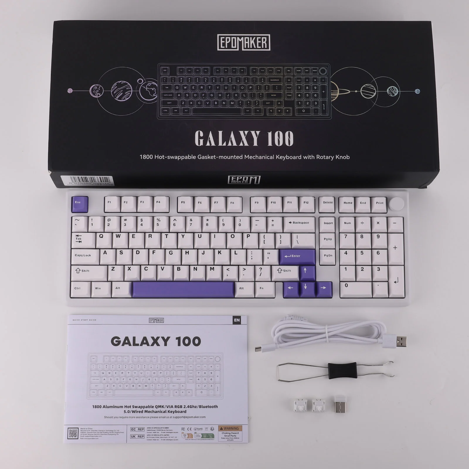 EPOMAKER Galaxy100 QMK/VIA - Image 34