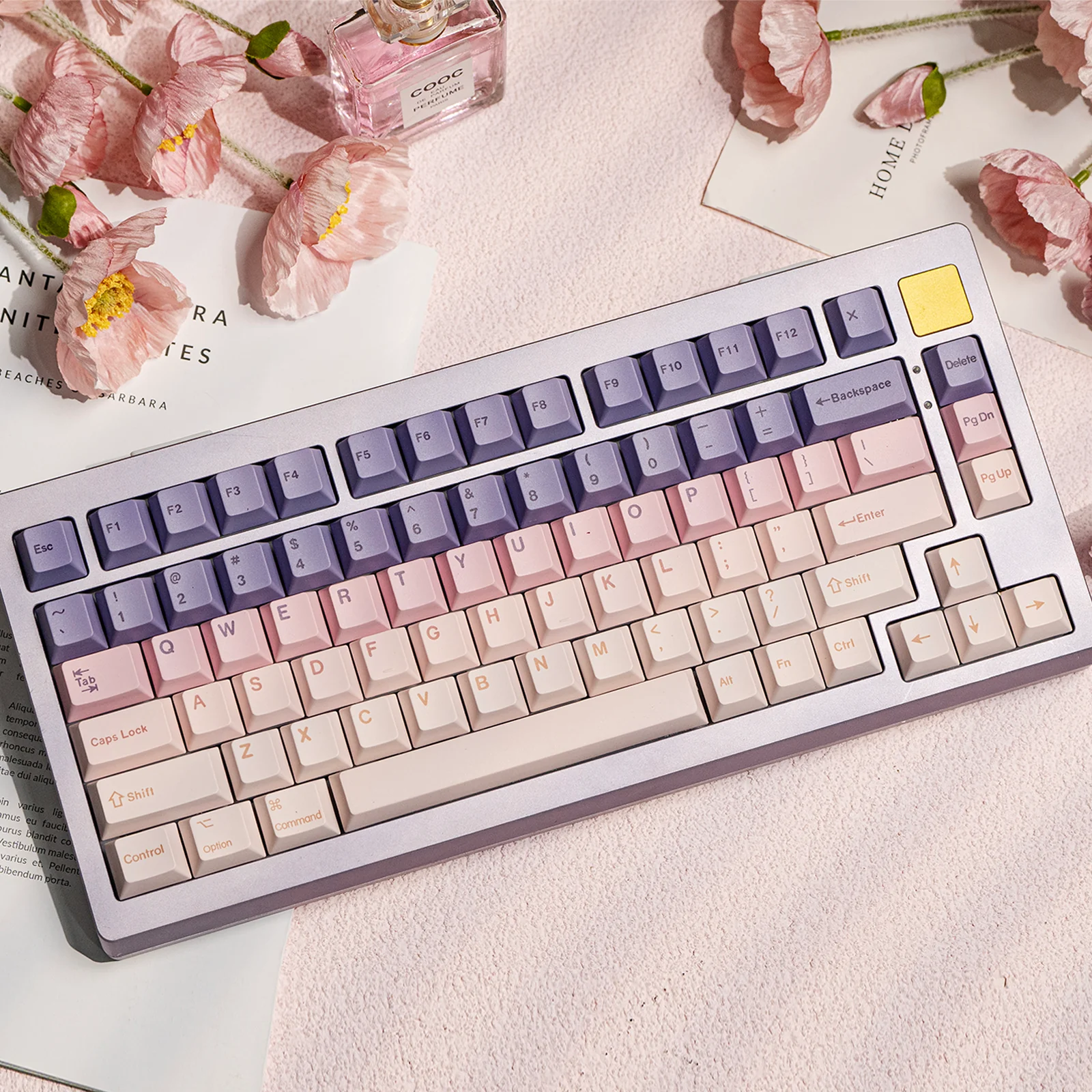 EPOMAKER Lavender Jade Keycap Set - Image 6