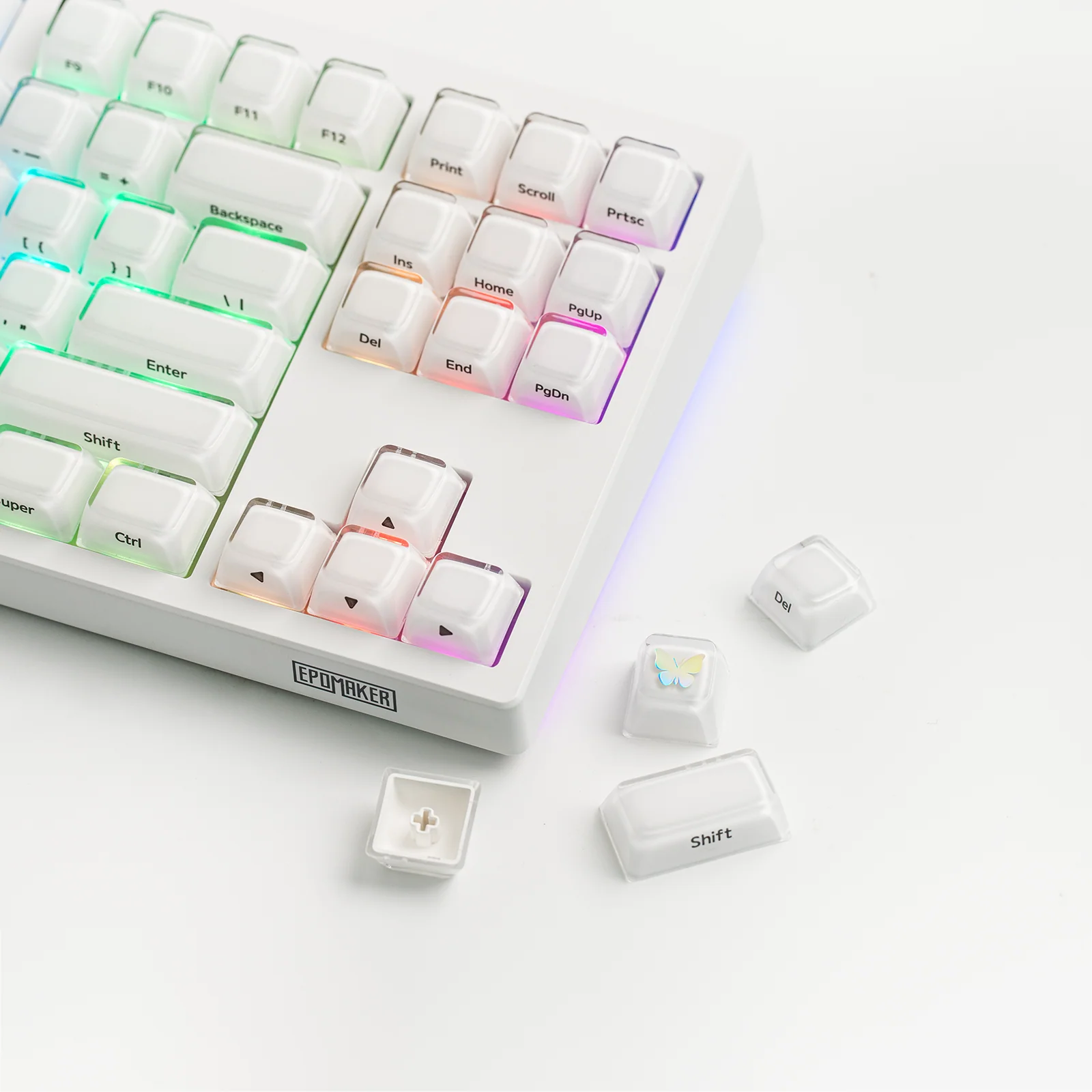 EPOMAKER Lusterfly Jelly Keycaps Set - Image 28