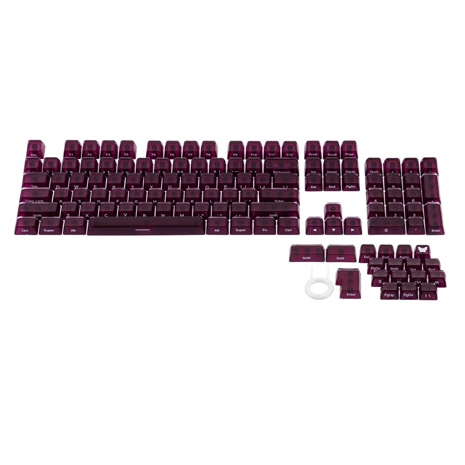 EPOMAKER Lusterfly Jelly Keycaps Set - Image 38
