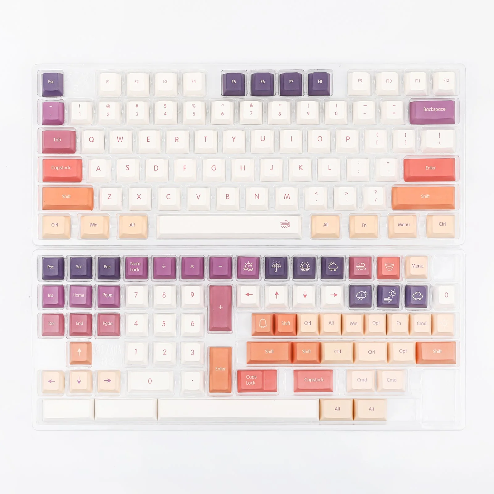 EPOMAKER Mist Clouds Keycap Set - Image 5