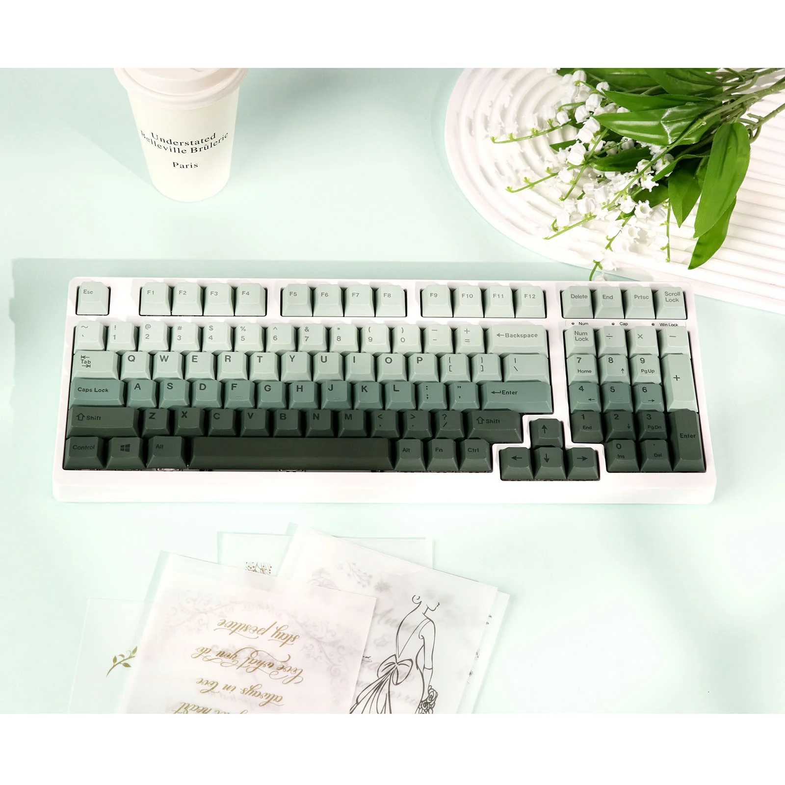 EPOMAKER SereniTea Keycaps Set - Image 16