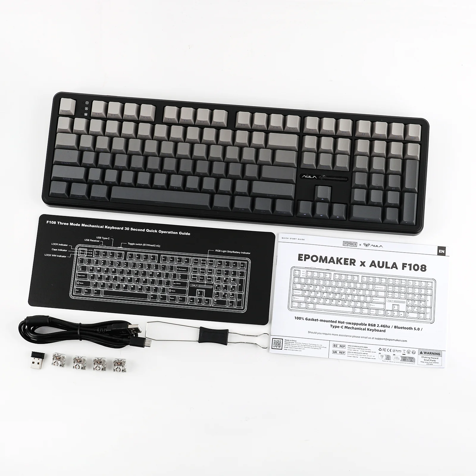EPOMAKER x AULA F108 - Image 11