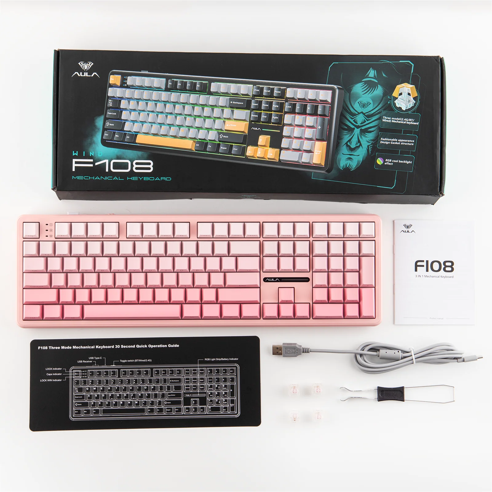 EPOMAKER x AULA F108 - Image 42